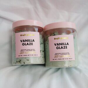 Fruit Pharm 2 Vanilla Glaze Smoothing Shave Butter For Body - 10 oz NEW